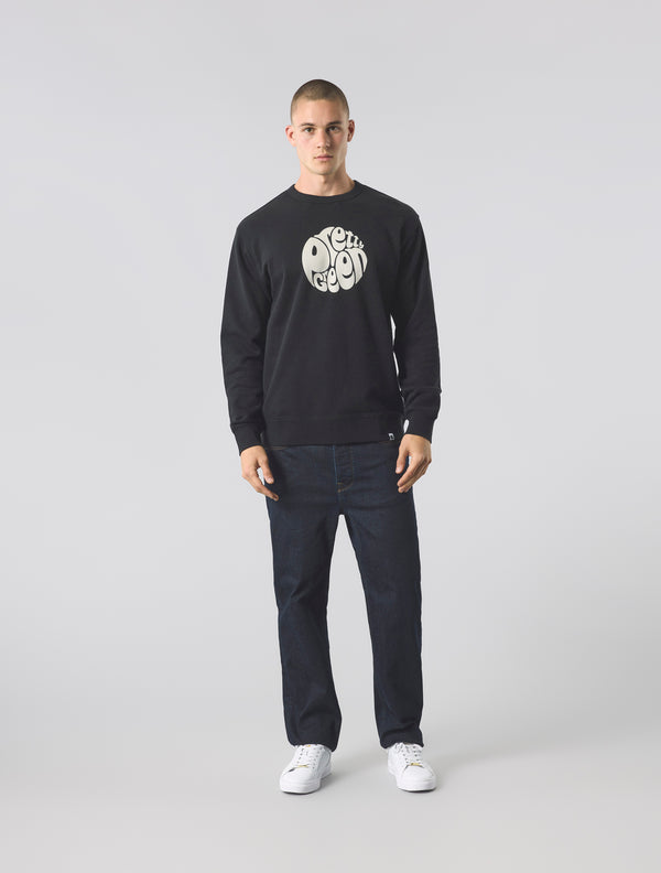 Pretty Green Gillespie Crew Sweat Black