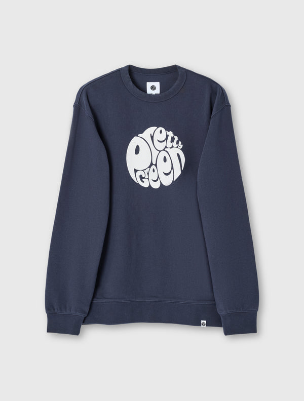 pretty green Gillespie Crew Sweat Navy