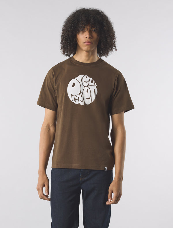 Pretty Green Gillespie T-shirt Brown