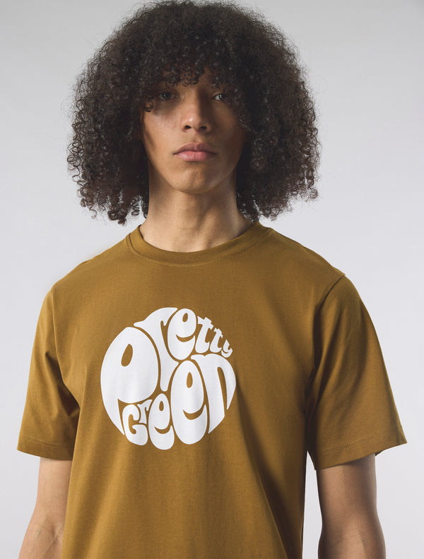 Pretty Green Gillespie T-shirt Khaki