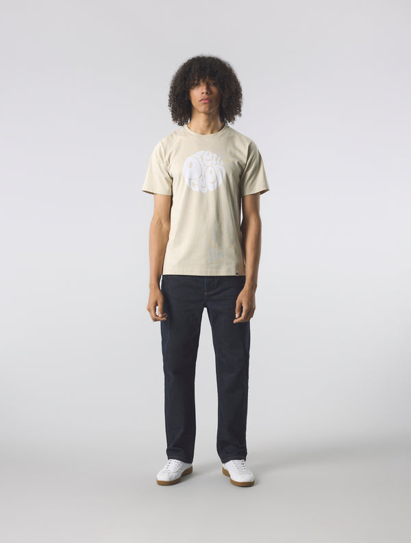 Pretty Green Gillespie T-shirt Stone