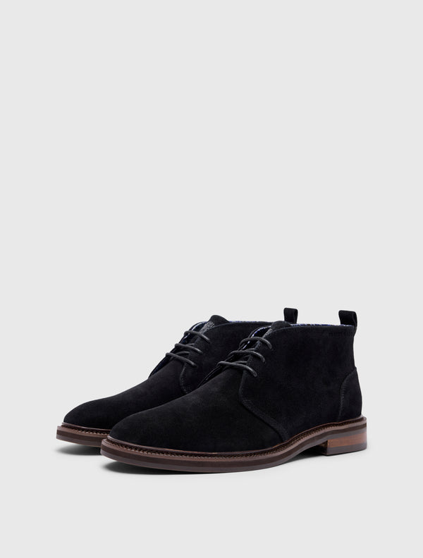 Pretty Green Handley Boot Black