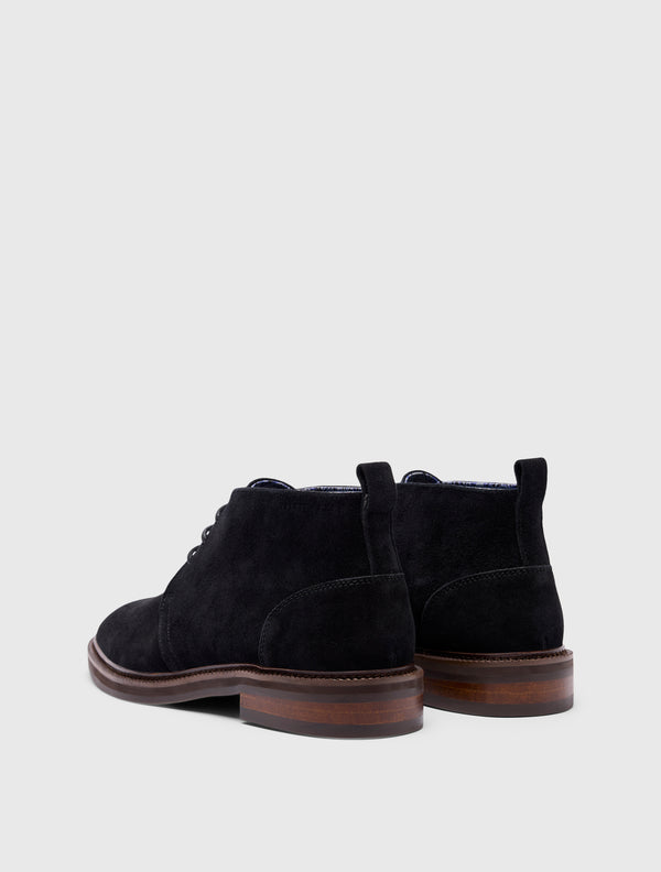 Pretty Green Handley Boot Black