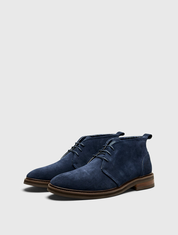 Pretty Green Handley Boot Navy