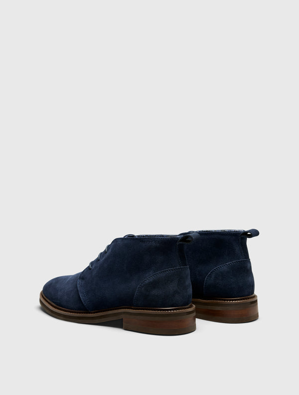 Pretty Green Handley Boot Navy