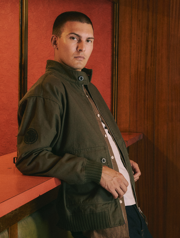 Pretty Green Hatton Harrington Khaki