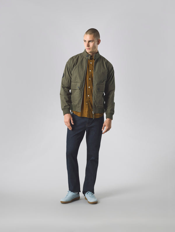 Pretty Green Hatton Harrington Khaki