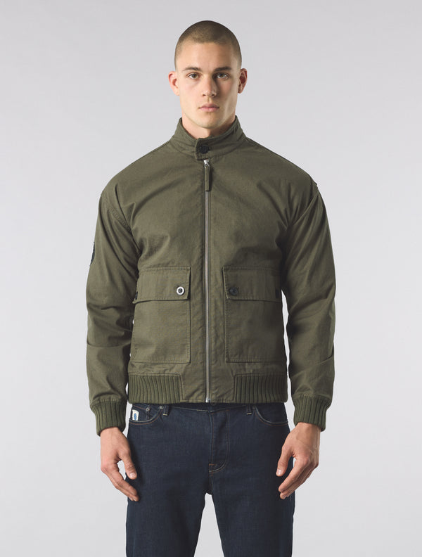 Pretty Green Hatton Harrington Khaki