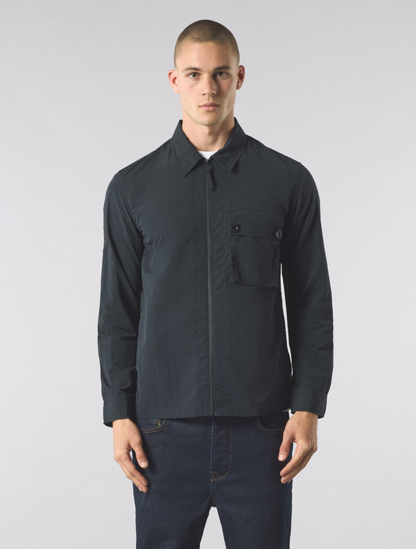 Pretty Green Heaton Overshirt Black