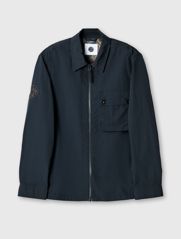 pretty green Heaton Overshirt Black