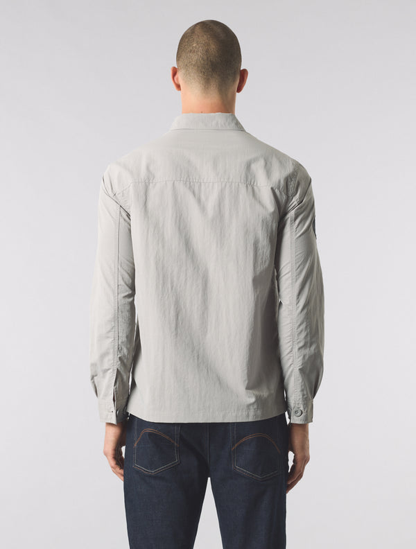 Pretty Green Heaton Overshirt Grey
