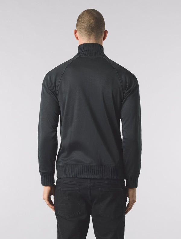 Pretty Green Highbank Track Top Black