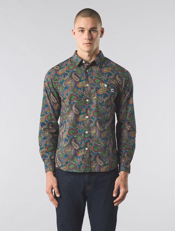 Pretty Green House Paisley Shirt