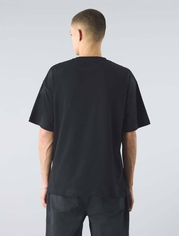 Pretty Green If I Don't Go Crazy T-Shirt Black