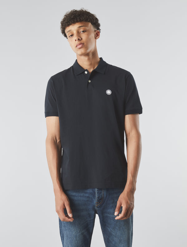 Pretty Green Jerry Jersey Polo Black