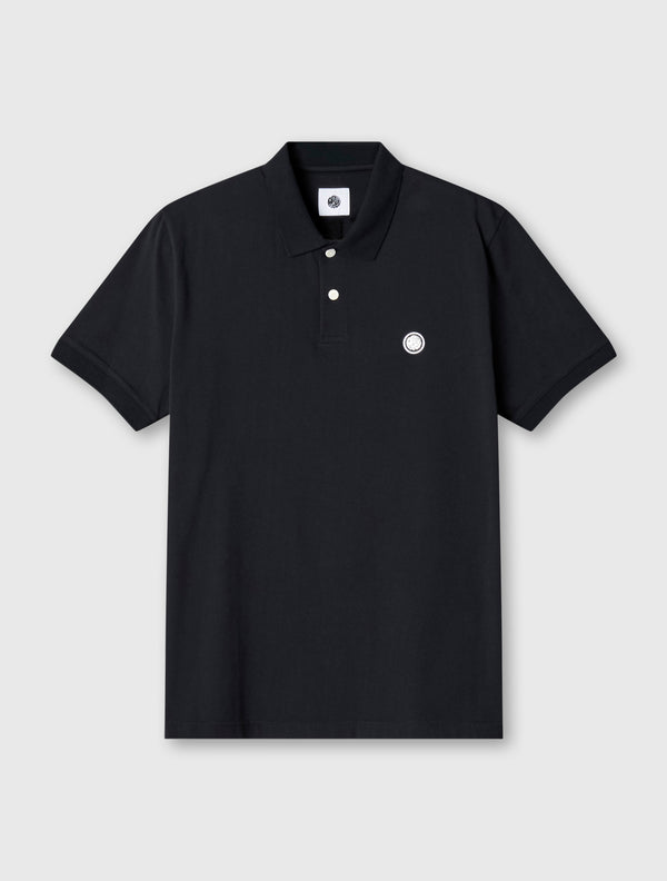 pretty green Jerry Jersey Polo Black