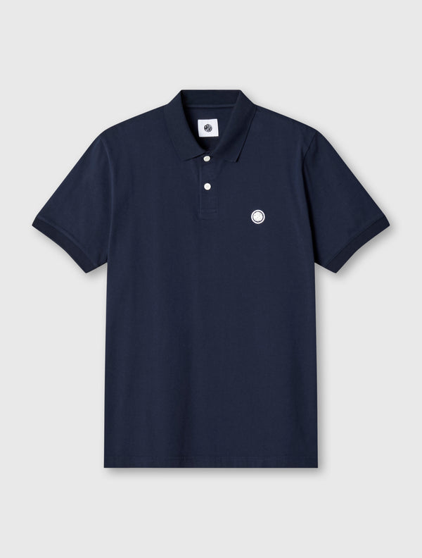 pretty green Jerry Jersey Polo Navy