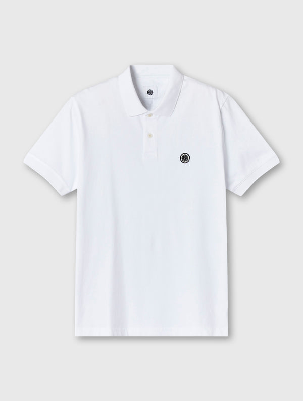 pretty green Jerry Jersey Polo White