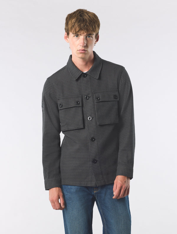 Pretty Green Kilburn Overshirt Black