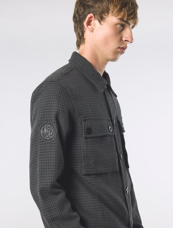 Pretty Green Kilburn Overshirt Black