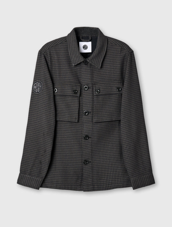 pretty green Kilburn Overshirt Black