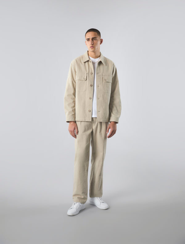 Pretty Green Libertine Trousers Stone