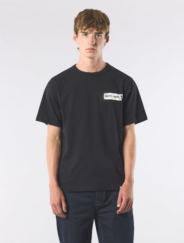 Pretty Green Lighter T-shirt Black