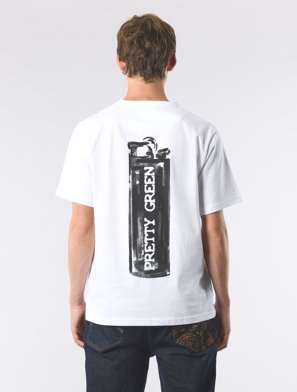 Pretty Green Lighter T-shirt White