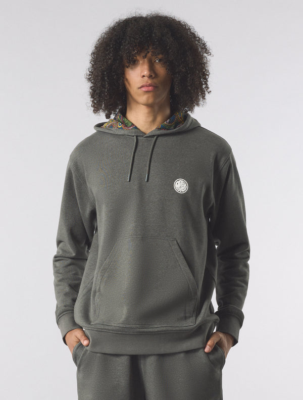 Pretty Green Lounge Hoody Grey