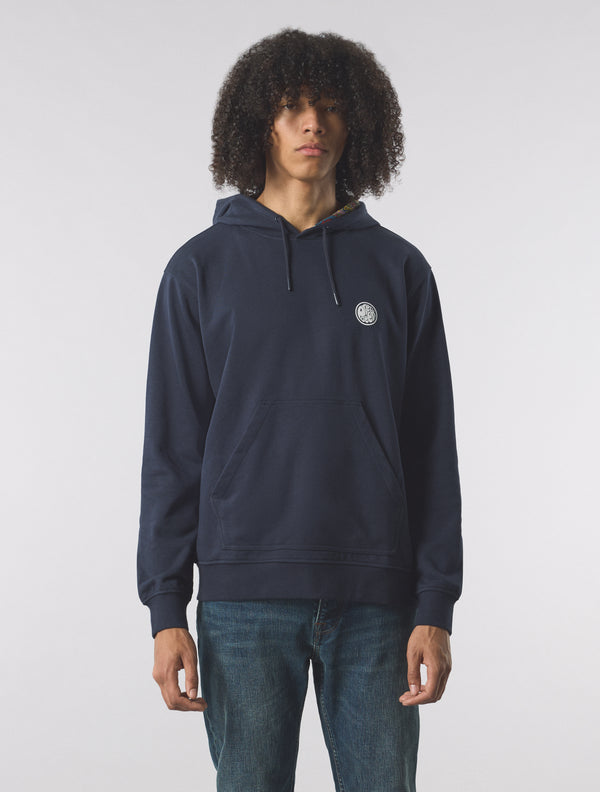 Pretty Green Lounge Hoody Navy