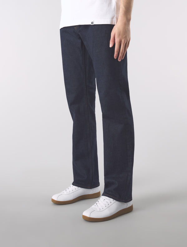 Pretty Green Mens Burnage Fit Jeans Rinse Wash