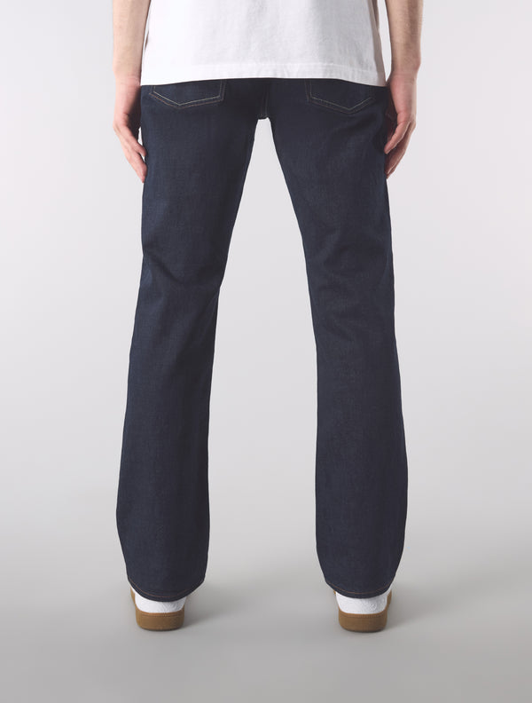 Pretty Green Mens Burnage Fit Jeans Rinse Wash