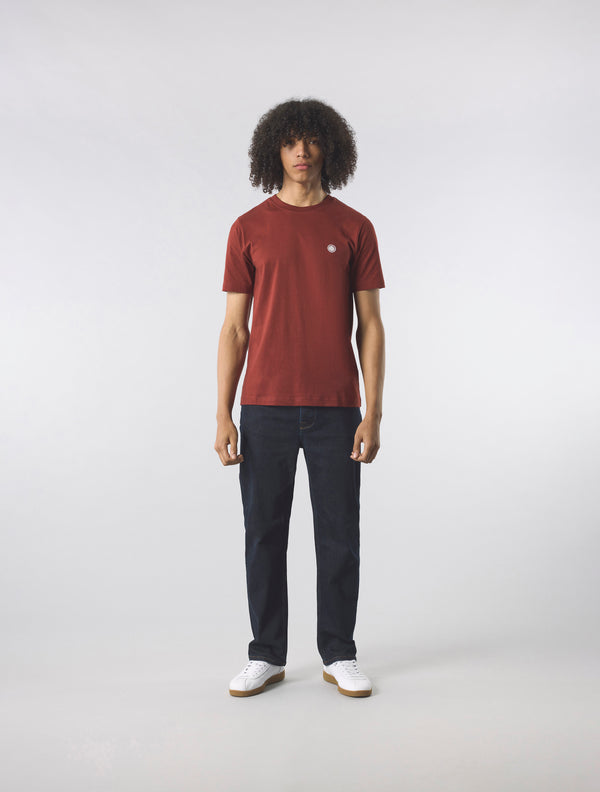 Pretty Green Mitchell T-shirt Dark Burgundy