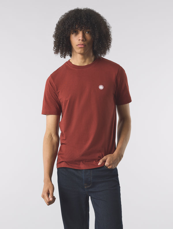 Pretty Green Mitchell T-shirt Dark Burgundy