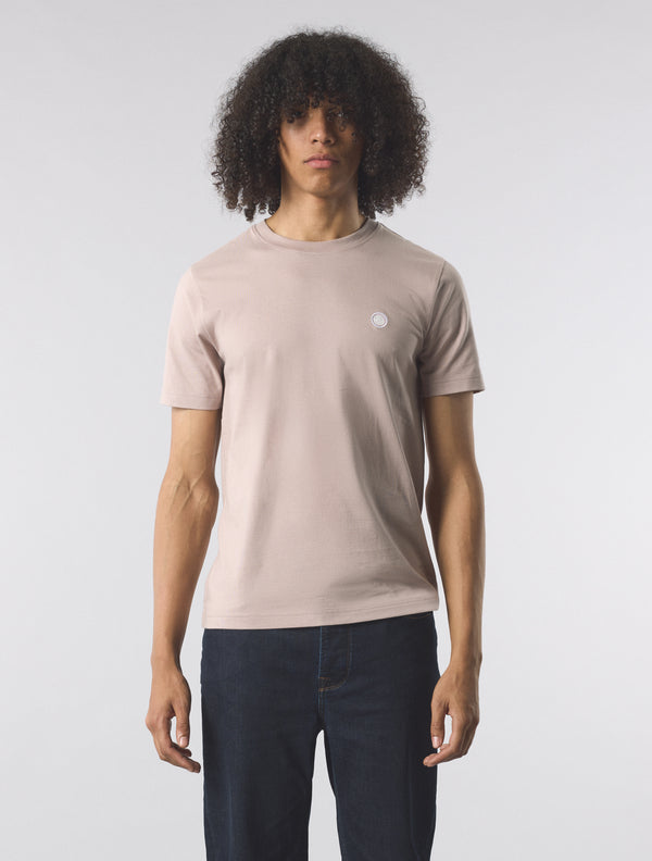 Pretty Green Mitchell T-shirt Dusky Pink
