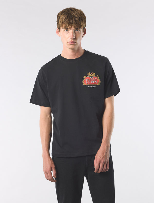 Pretty Green Nelson T-shirt Black