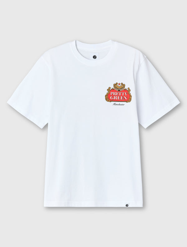 pretty green Nelson T-shirt White