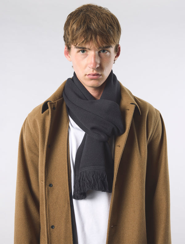 Pretty Green Norbury Scarf Black