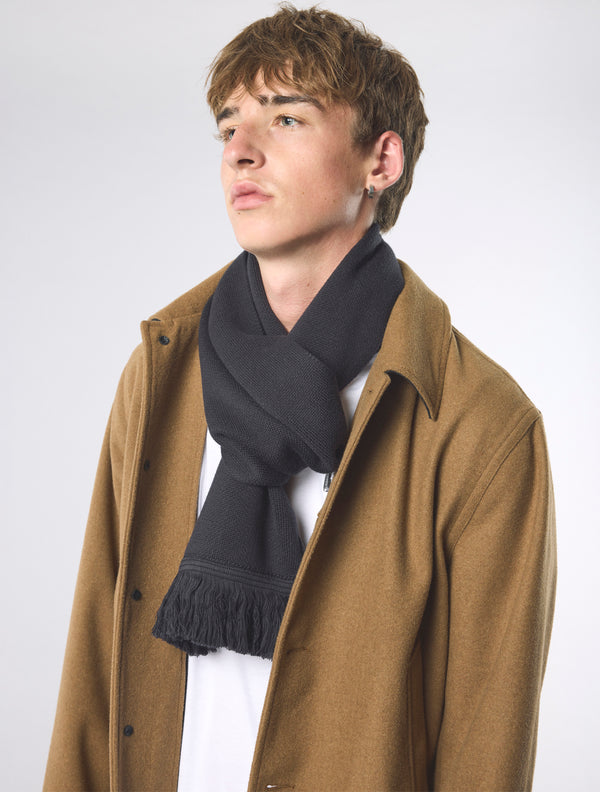 Pretty Green Norbury Scarf Black