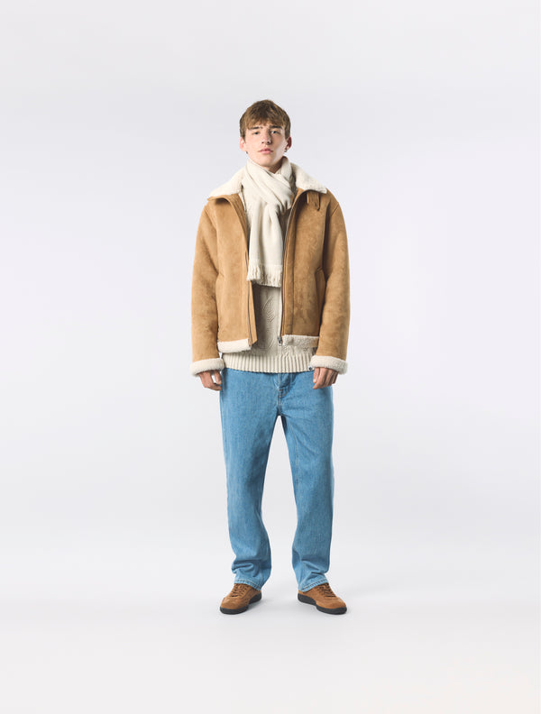 Pretty Green Norbury Scarf Stone