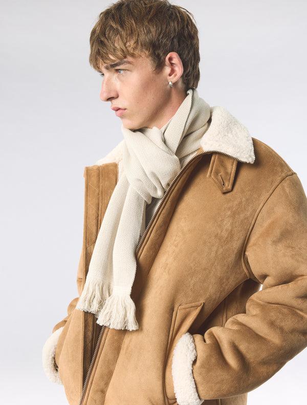 Pretty Green Norbury Scarf Stone