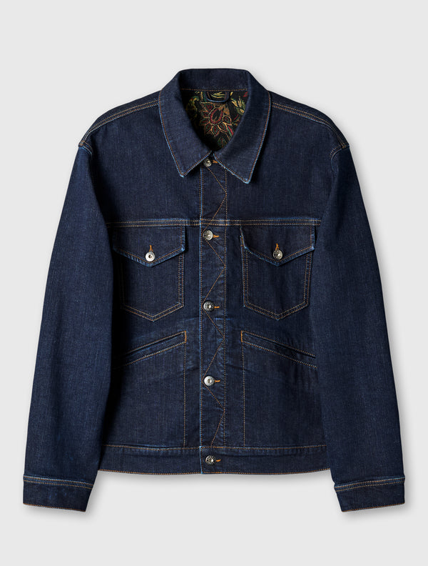 pretty green Parthian Denim Jacket