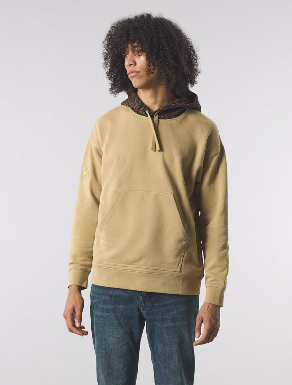 Pretty Green Parthian Hoody Taupe