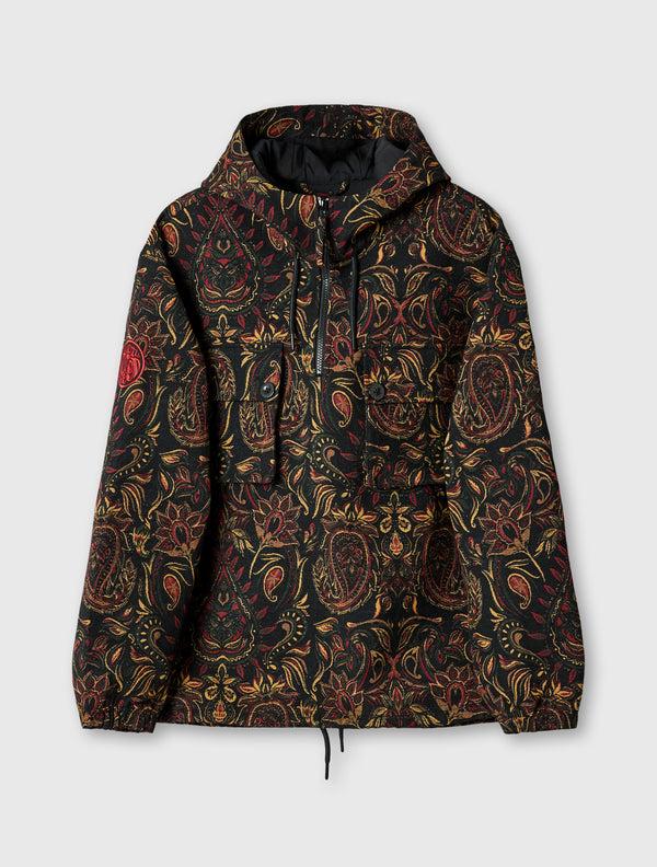 pretty green Parthian Jacquard Smock