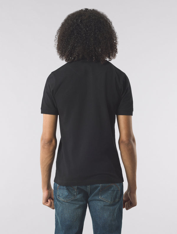 Pretty Green Parthian Motif Polo Black