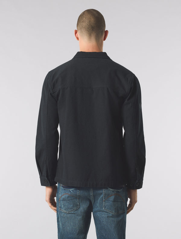 Pretty Green Parthian Pocket Overshirt Black