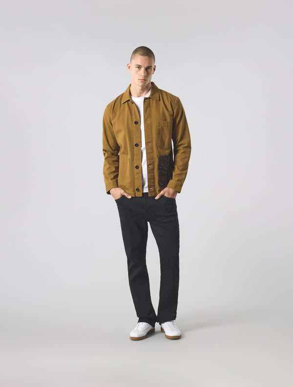 Pretty Green Parthian Pocket Overshirt Brown