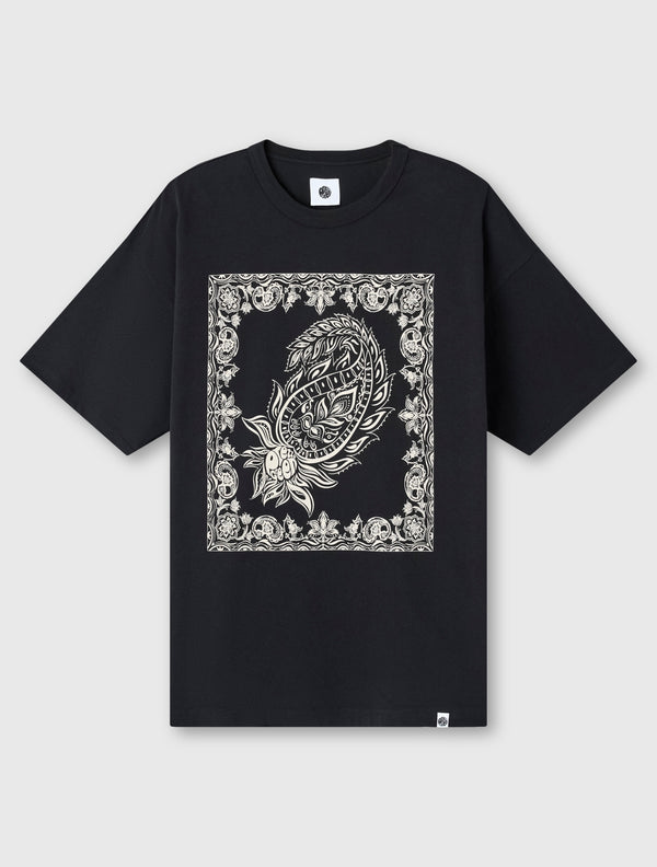 pretty green Parthian Print T-shirt Black