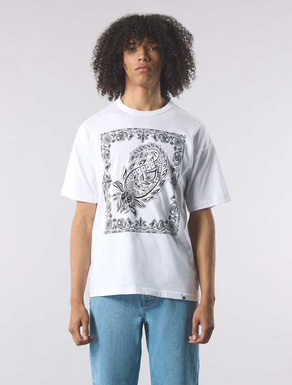 Pretty Green Parthian Print T-shirt White