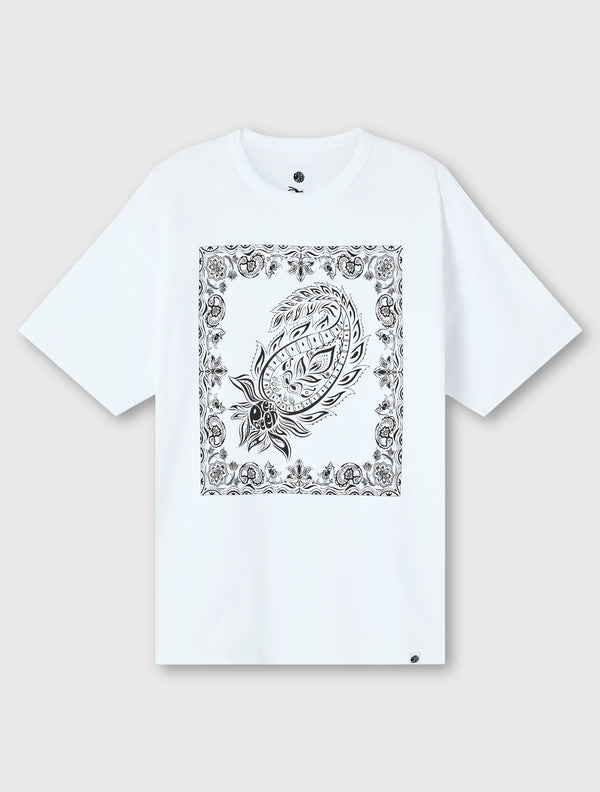pretty green Parthian Print T-shirt White